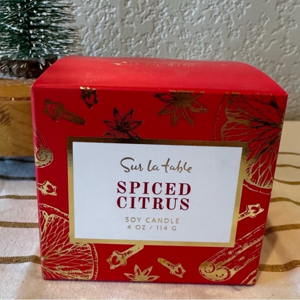 Sur La Table Spiced Citrus Soy Candle